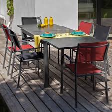 Proloisirs table pliante en aluminium lorita. Salon De Jardin Proloisirs Elise 6 Pers En Aluminium 3 Colis Gamm Vert
