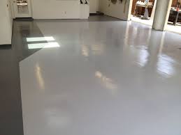 2 Tone Gray Color Floor Base Is A Gray Colored Epoxy Vapor Barrier And The Topcoat Is A Tinted Solid Gray Polyurethane Wi Flooring Colored Epoxy Grey Flooring