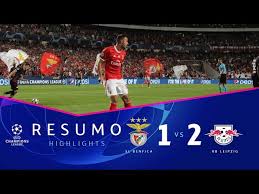 Highlights Sl Benfica 1 2 Rb Leipzig Youtube