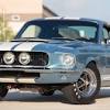 The 427 super snake commemorates shelby's sponsorship of the las vegas nascar race. 1