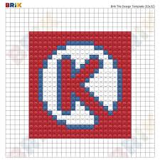 Almost files can be used for commercial. Circle K Pixel Art Brik