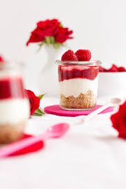 Dann lasst den backofen doch einfach aus! No Bake Himbeer Cheesecakes Im Glas Hase Im Gluck