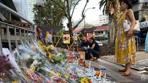 'I pray their souls will go to heaven': One week after fatal Lucky Plaza  accident, many come to pay respects