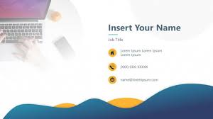 If you want to make a business card that has text only, you can. Business Cards Template Free Powerpoint Template