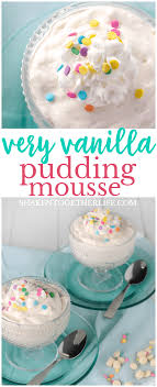 Creamy And Fluffy This Very Vanilla Pudding Mousse Is A Super Simple No Bake Dessert With Vanilla Mousse Vanilla Pudding Desserts Kid Friendly Recipes Dessert