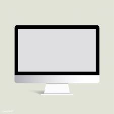 Vector Of Computer Monitor Icon Free Image By Rawpixel Com Waraporn In 2020 Computer Vector Computer Mockup Computer