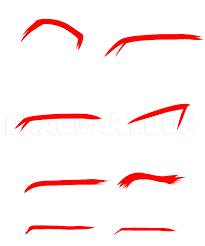 It's important to note that if the eyes are closed or squinted the top eyelashes will need to be drawn further down from the horizontal line in the example. How To Draw Anime Male Eyes Step By Step Drawing Guide By Dawn Dragoart Com