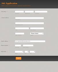 resume collection form template jotform