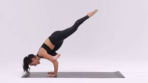 Step By Step Guide To Flying Pigeon Pose Video Ab Workout At Home Flying Pigeon Pose Yoga Tutorial