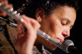 Nicole Mitchell's Ice Crystal Quartet Chicago live at the Velvet Lounge  jazz concert photos by John Broughton