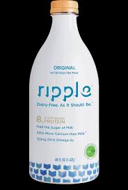 Best of all, it's packed with nutrition. Ripple Foods Nutritious Pea Milk