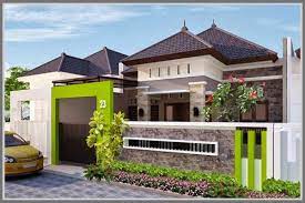 20 model pagar tembok minimalis untuk rumah terbaru 2018. Warna Pagar Rumah Edupaint