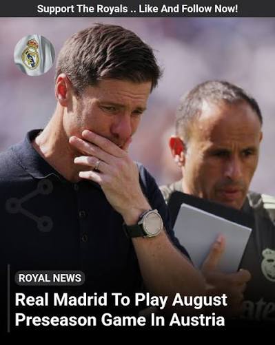🚨 𝐏𝐑𝐄-𝐒𝐄𝐀𝐒𝐎𝐍 𝐁𝐄𝐆𝐈𝐍𝐒 ⚪️ Real Madrid will begin their pre-season with a friendly against Fiorentina on August 1. The match will be played at the Wörthersee Stadion in Austria, kicking off at