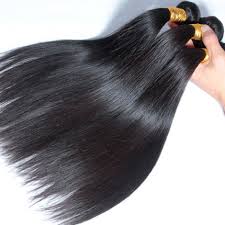 Using the applicator brush saturate the mink brazilian hair extensions with dye. 3 Bundles Natural Black 8a Silky Straight Virgin Brazilian Hair Weave Bhw001