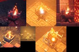 For fire pit, you can find many ideas on the topic minecraft, pit, design, fire, and many more on the internet. Add The Fire Pits From Minecraft Dungeons To The Main Game Minecraftsuggestions
