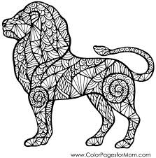 Make a coloring book with lion advanced for one click. Animals 65 Advanced Coloring Page Lion Coloring Pages Animal Coloring Pages Lion Art