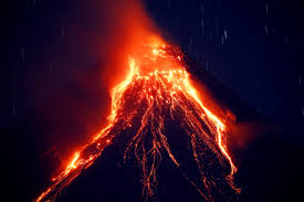 Mayon volcano remains on level 4 alert. Lava Cascades Down The Slopes Of Mayon Volcano During Its Eruption For The Second Straight Day Tuesday Jan 23 2018 As S Volcano Photos Japan Volcano Volcano