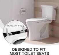 Soft Close Toilet Seat Hinges, Toilet Lid Hinge Set with ...