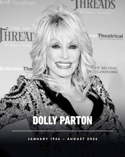 Country music icon, actress, and philanthropist Dolly Parton has died at 80  years old. Link in bio for more.