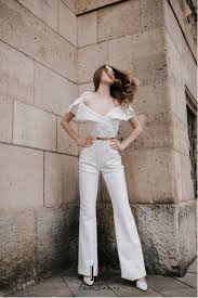 Our Bridal Jumpsuit Is Perfect For Every Cool Bride To Be Wedding Bridetobe Bridegang Bridegangshirt Brideteam Iamyours Brautmode Hochzeit Overall Mode