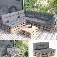 Palettenkissen Kaltschaum Kissen Palettensofa Palettenm Bel Palette Couch Sofa Garten Terrasse M Diy Furniture Couch Diy Furniture Table Pallet Furniture