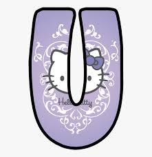 Cut out the cards and then pair with the letter to the corresponding image. Hello Kitty Letter J Hd Png Download Kindpng