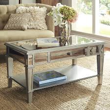 Hayworth Coffee Table Silver Coffee Table Mirrored Coffee Tables Furniture