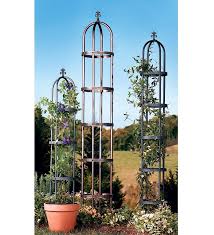 A classic obelisk, as exemplified by the ancient egyptians, is a narrow tapering four sided affair whose top is pyramidal. 11 Garden Obelisk Ideas Garden Obelisk Obelisk Garden