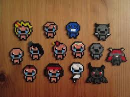 Pixel Art Perler Binding Of Isaac Rebirth Playable Perler Bead Patterns Perler Beads Designs The Binding Of Isaac
