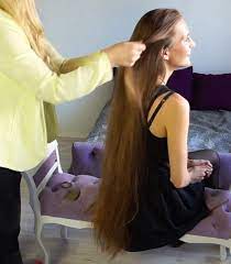 Do they really have more fun? Video Classic Length Blonde Hair Play By Friend Realrapunzels