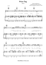 Maybe you would like to learn more about one of these? Price Tag Sheet Music Jessie J Piano Sheet Music Sheetmusic Free Com