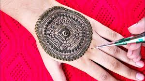 250+ easy mehndi designs for beginners | best simple mehandi design, henna, mehndi. Easy Gol Tikki Mehndi Design Finger Mehndi Design Back Hand Mehndi Design Karwachout Mehndi Youtube