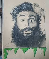 Here is a #neotraditional style tattoo done by Artist @tattoosbyelijah .  #fortmill #charlotte #nc #charlottetattoo #neotrad #art #skull  #grimreapertattoo