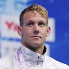 Caeleb dressel celebrates winning to take gold in the final of the men's 100m freestyle swimming event. Caleb Dressel Biografie Olympische Medaillen Rekorde Und Alter