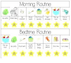Printable Schedule Chart Blank Table Chart Free Schedule