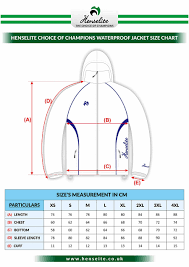 henselite choice of champions waterproof bowls jacket