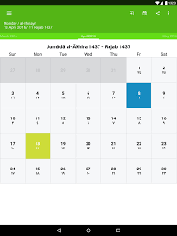 Scientific islamic calendar for makkah calculated based on crescent visibility predictions visibility curves for islamic year 1436. Hijri Calendar For Android Apk Download