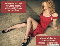 crossdresser public toilet caption sex captions, memes and dirty quotes on  HotwifeCaps
