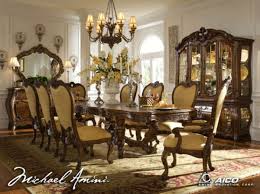 You can also purchase individual tables and dining chairs by this renowned designer who is known for manufacturing top quality furniture that will last for many years to come. Palais Royale Dining Set Aico Furniture