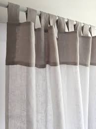 This tutorial will teach all you need to know to make a professional looking lined tab top window treatment, plus a couple of tricks and tips along the way! Sheer Linen Curtains Tab Top Curtains Made Out From Sheer Etsy In 2021 Sheer Linen Curtains White Linen Curtains Tab Top Curtains