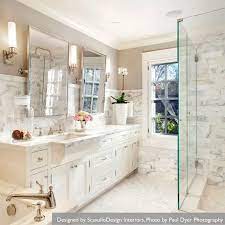 Marble, marble everywhere.and we can't get enough of it. Luxury Marble White Marble Bathroom Design Trendecors