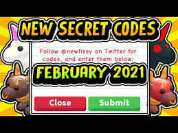 So you are in the right place. New Secret Adopt Me Codes February 2021 Free Pets Bucks Codes Roblox Youtube