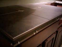 porcelain tile countertop, schluter