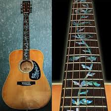 amazon com fretboard markers inlay sticker decals for guitar tree of life a mixed musical instruments guitar guitar stickers cool guitar