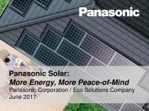 Panasonic electronic devices malaysia sdn. General Presentation Panasonic Hit Panasonic Solar Pdf Catalogs Documentation Brochures