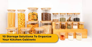 So now you can get a cabinet that you put together yourself. 10 Storage Solutions To Organize Kitchen Cabinets Homesmiths