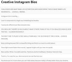 Facebook Bio Ideas For Girls Idea Of Instagram Bio Instagram Bio Instagram Bio Quotes Creative Instagram Bios