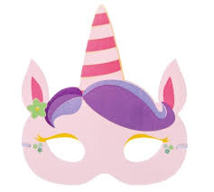 Kids n fun com 37. Eenhoorn Masker Roze Voor Kinderen Unicornwebshop Nl