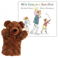 Bear hunt, beautifully illustrated by helen oxenbury, is the british children's book author rosen's most popular book, this vietnamese edition one of the (more than, now?) fifteen dual language ones. Were Going On A Bear Hunt Book With Puppet