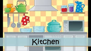 Parts Of The House Kitchen Themes Kitchen Cartoon Kitchen Clipart